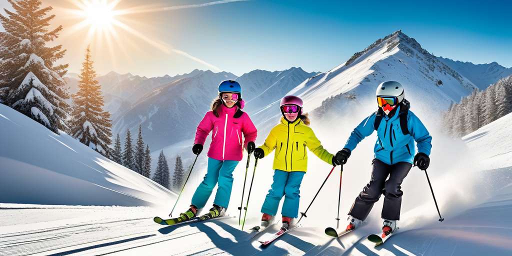 esquiar en familia en Andorra